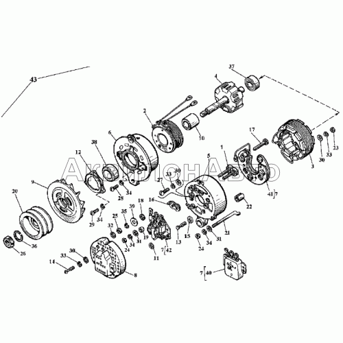 Генератор 4627.3701000