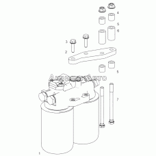 6585.1117005 Установка фильтра тонкой очистки топлива