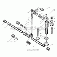 Клапаны и толкатели