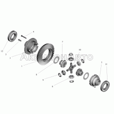Редуктор заднего моста. Дифференциал