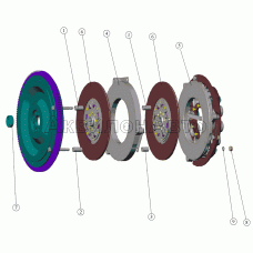 Установка муфты сцепления