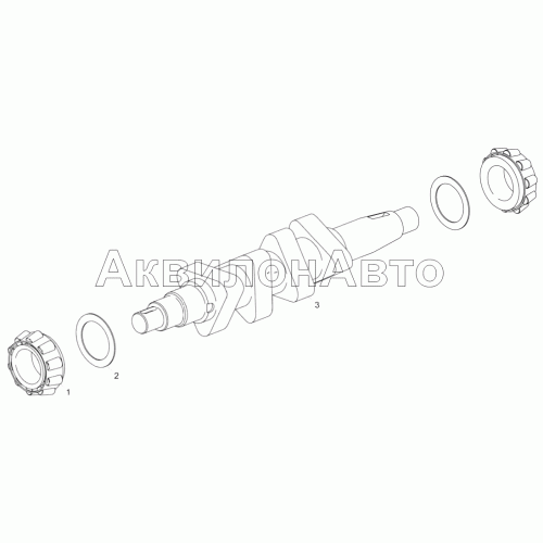 47.1111 050 Вал кулачковый