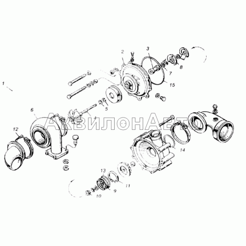 Турбокомпрессор ТКР-11 Турбокомпрессор ТКР-11