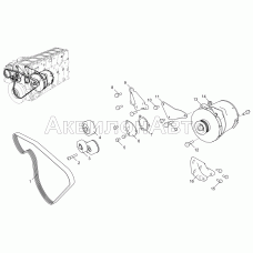 Привод генератора 5362-30-370100-010