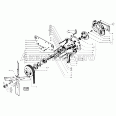 Водяной насос СМД-17,-17Н.01,-17Н.02,-17Н.03,-17Н.04,-18,-18Н.01,-18Н.02,-18Н.03,-18Н.04