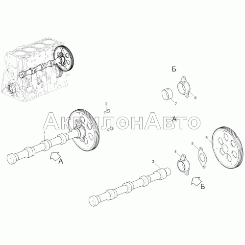 Вал распределительный