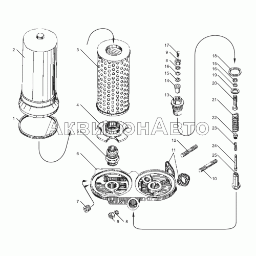 Фильтр масляный 7511.1012010