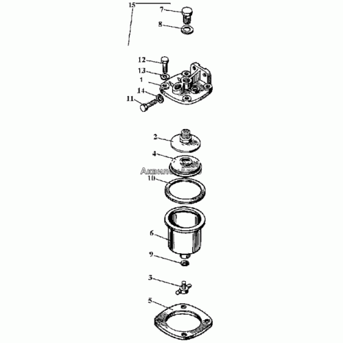 Фильтр топливный грубой очистки А23.20.000-01 Фильтр топливный грубой очистки А23.20.000-01