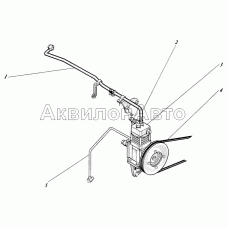 Установка компрессора 442-25c1-62