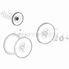 Маховик 536-30-100500-030