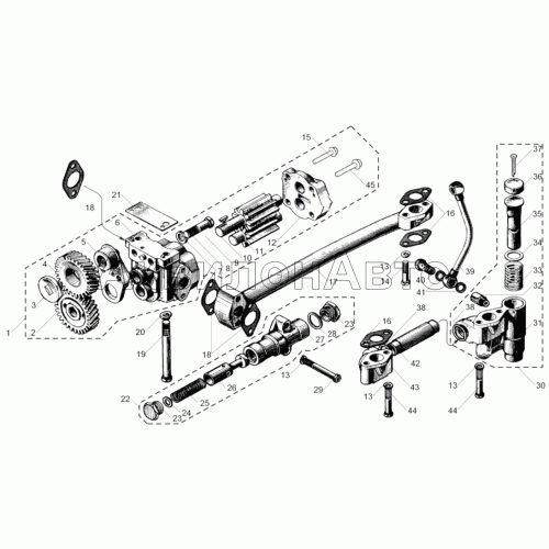 Насос масляный