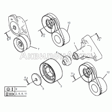 Натяжители ремней