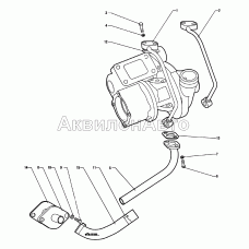Маслопроводы турбокомпрессора (245-1118000-К или 245-1118000-К-01) Маслопроводы турбокомпрессора (245-1118000-К или 245-1118000-К-01)