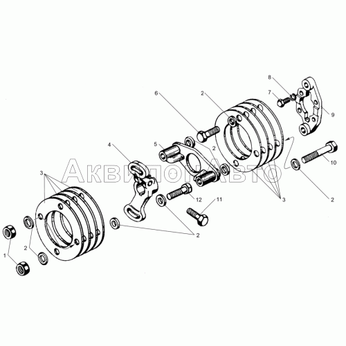 Привод топливного насоса высокого давления
