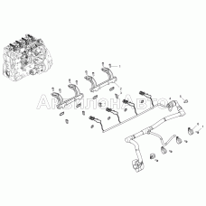 Жгут форсунок 5340-30-372400-010