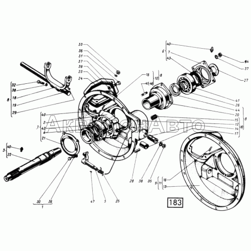 Картер СМД-17,-17Н.01,-17Н.02,-17Н.03,-17Н.04,-18,-18Н.01,-18Н.02,-18Н.03,-18Н.04