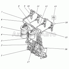 Система топливная 440И-15с1-1-01