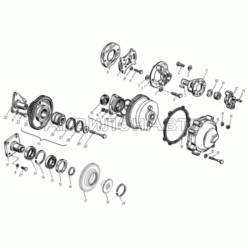 Привод агрегатов Привод агрегатов