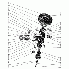 Поршни и шатуны. Коленчатый вал и маховик