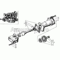Установка гидронасоса