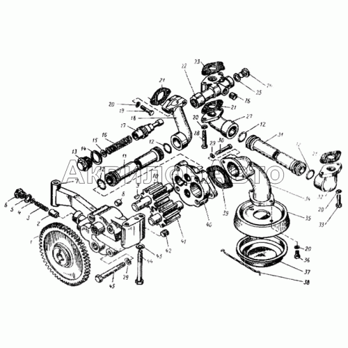 Насос масляный