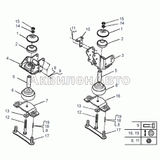 Подвеска двигателя передняя