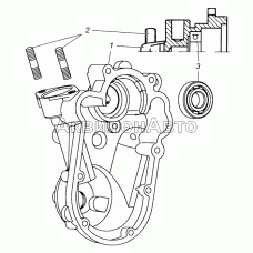 333.1110128-30 Крышка регулятора задняя в сборе 333.1110128-30 Крышка регулятора задняя в сборе