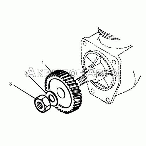 Привод компрессора воздушного (опция)