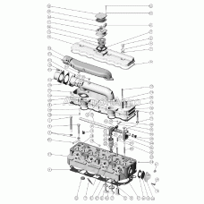 Установка головки цилиндров и впускного тракта. Клапаны и толкатели клапанов.