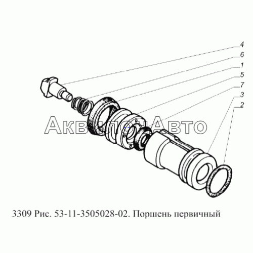 Поршень первичный Поршень первичный