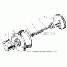 Механизм проворота коленчатого вала