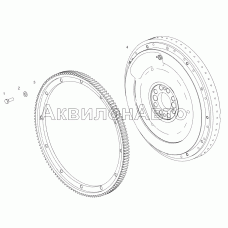 656.1005115 Маховик в сборе