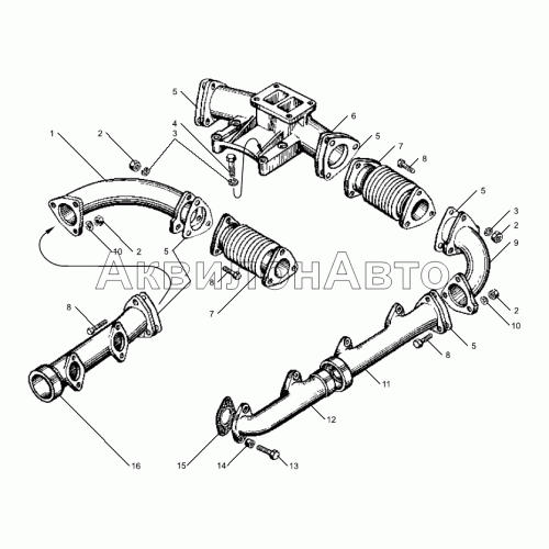 Коллекторы выпускные