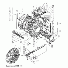 Сцепление ЯМЗ-161
