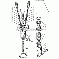 Секция высокого давления 21.1111010-10