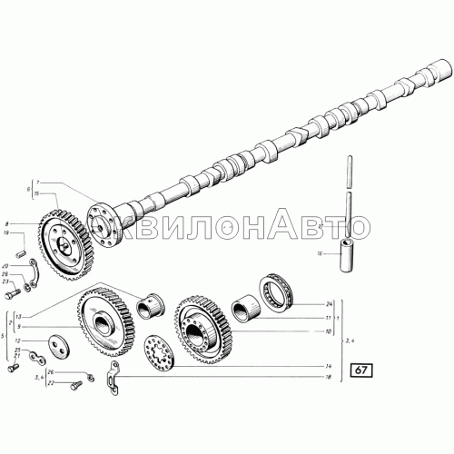 Распределение СМД-31, -31А, -31.01, 31Б.04