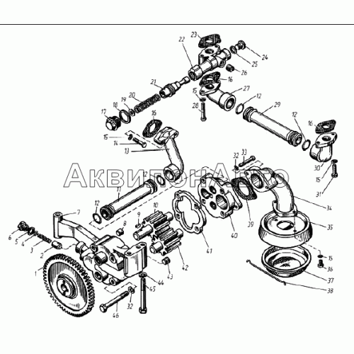 Насос масляный