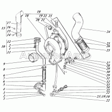 Система турбонаддува 440-18с1-12