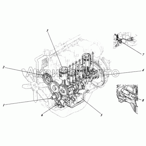 Дизель 442-51И-00с1 Дизель 442-51И-00с1