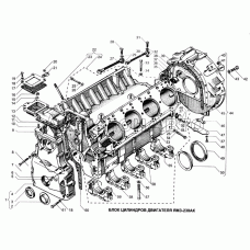 Блок цилиндров двигателя ЯМЗ-238АК