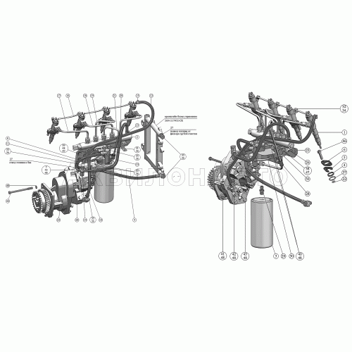 Топливные трубопроводы и установка топливной аппаратуры. Топливные трубопроводы и установка топливной аппаратуры.