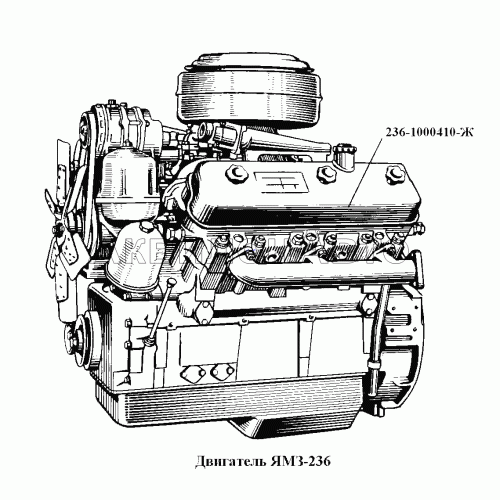 Двигатель ЯМЗ-236