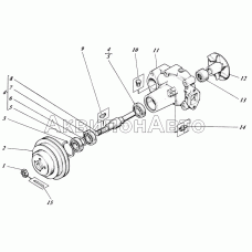 Насос водяной НВ 468-13.00-01