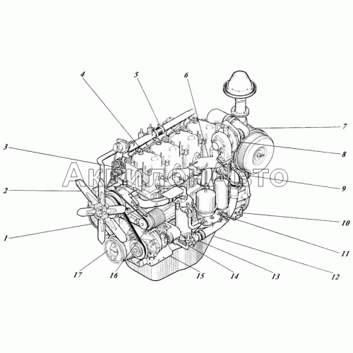 Дизель 442-25БИ-00с1 Дизель 442-25БИ-00с1