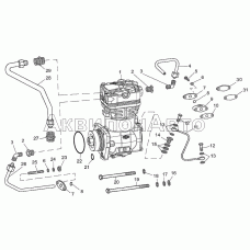 Компрессор пневматического тормоза