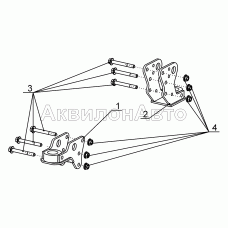 Подвеска двигателя передняя (МАЗ)