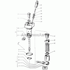 Секция высокого давления СМД-60, -62, -64, -66, -72