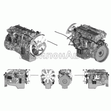 Двигатели ЯМЗ-536-10 в сборе