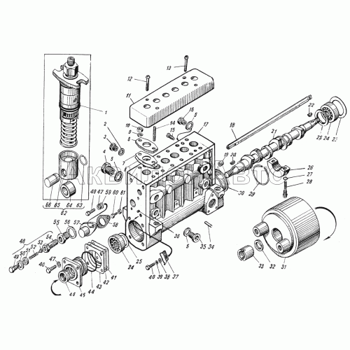 Топливный насос высокого давления мод. 136 Топливный насос высокого давления мод. 136