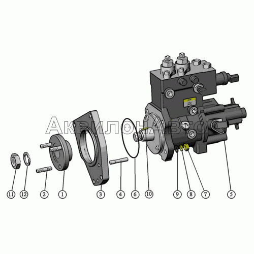 Топливный насос с фланцем Топливный насос с фланцем